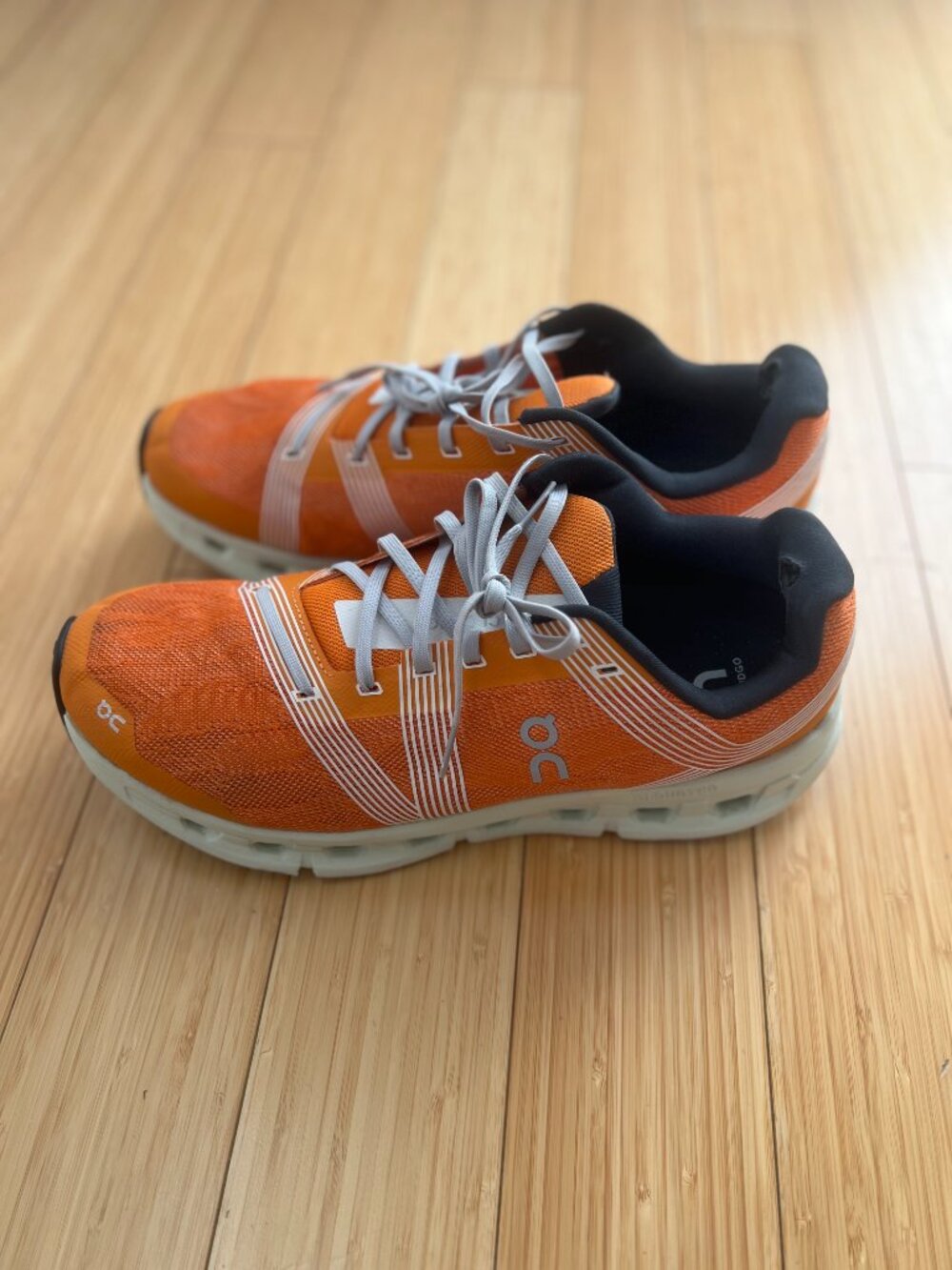 On Cloudgo Orange Turmeric Aloe Athletic Running Shoes Sneakers Mens Size 12 M